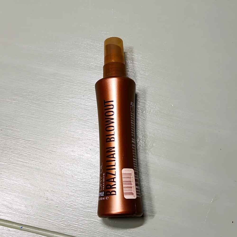 Brazilian blowout dry oil